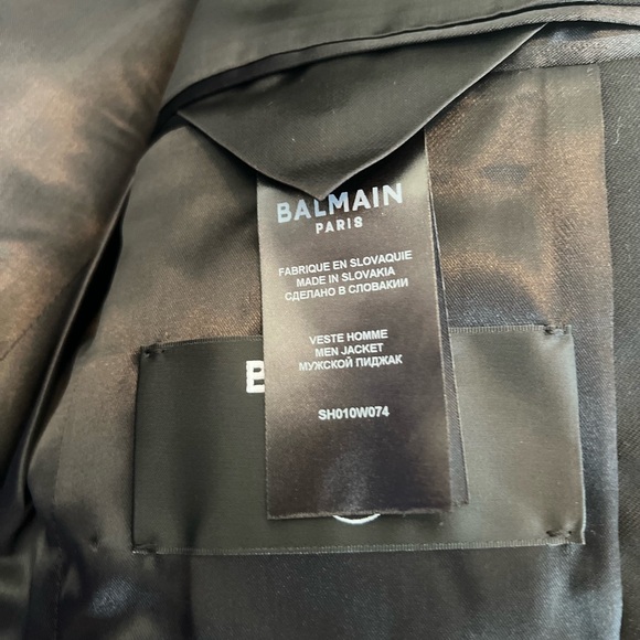 Balmain double breasted wool blazer - Picture 7 of 16